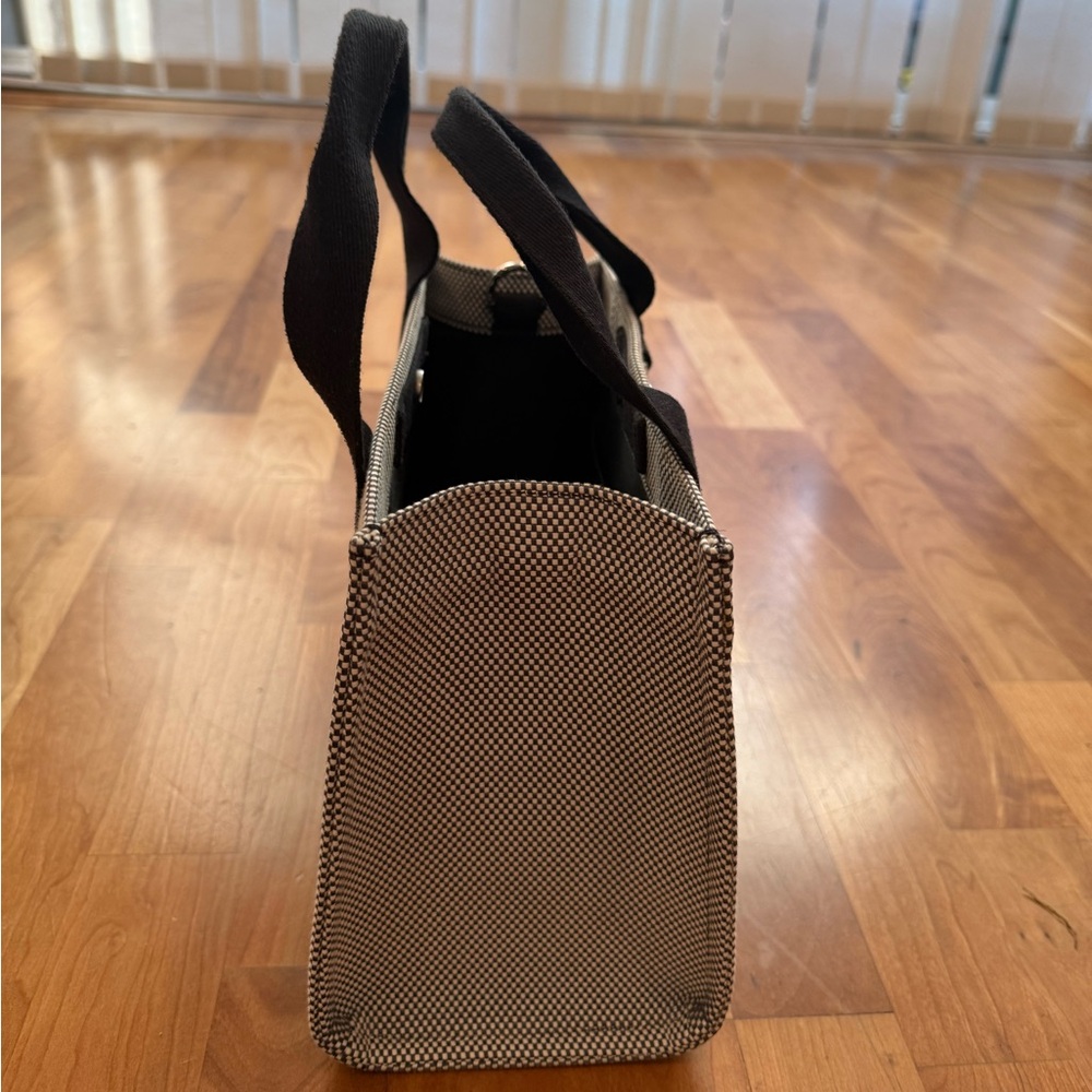 Two tone canvas mini tote bag 4.5L - Picture 8 of 10